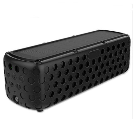 Solar charging wireless Bluetooth speaker overweight subwoofer mobile phone outdoor riding camping mini stereo portable car home desktop computer steel gun portable player Solar charging wireless Bluetooth speaker overweight subwoofer mobile phone outdoor riding camping mini stereo portable car home desktop computer steel gun portable player
